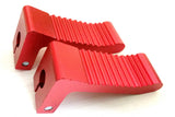 FP009 NON-SLIP FOOT REST PEGS RED FOR 47CC 49CC MINI MOTO - Orange Imports - 4