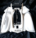 FQB04 COMPLETE FAIRING PLASTICS FOR YAMOTO QUAD 150CC & BASHAN S-3 200CC QUAD BIKES - Orange Imports - 4