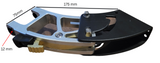 FRA43 FOLD DOWN SECTION OF FRAME FOR 500W ADULT E SCOOTER ELECTRIC SCOOTER