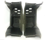 FW002 SET OF FOOTWELLS FOOT RESTS QUAD BIKE PLASTICS FAIRINGS 150 CC / 200 CC - Orange Imports - 1