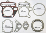 GAS25 GASKET SET FOR LIFIAN LONCIN 140CC OIL DIRT / PIT BIKE - Orange Imports - 2