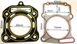 GAS56 CYLINDER HEAD GASKET 250 CC FOR WATERCOOLED QUAD BIKE / ATV CHINESE - Orange Imports - 1