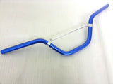 HBD02 HANDLEBARS CNC BLUE 22MM  FOR PIT / DIRT BIKE 50CC - 140CC - Orange Imports - 2