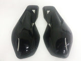 HG02 HAND GUARDS PROTECTOR MOTOCROSS MX BLACK FOR DIRT / PIT BIKE - Orange Imports - 2