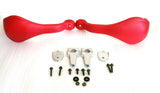 HG47 SET OF RED HAND GUARD PROTECTORS FOR BASHAN BS200S-7 QUAD - Orange Imports