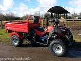I-GO ATV FARM UTILITY QUAD VEHICLE 200CC TIPPER TRUCK TRACTOR EQUESTRIAN - Orange Imports - 3