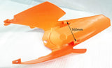 KTM01 SET OF ORANGE AND BLACK KTM PLASTICS FAIRINGS 01-02 DIRT / PIT BIKE 125CC / 150CC - Orange Imports - 3