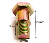 NU078 SIDE STAND BOLT SCREW FOR 110CC / 125CC ORION DIRT / PIT BIKE M10 X 25MM - Orange Imports - 1