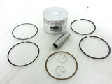 PIS08 52.4MM PISTON WITH RINGS AND GUDGEON PIN FOR 110CC DIRT BIKE QUAD - Orange Imports - 1