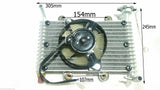 RAD11 RADIATOR, FAN, PIPES, THERMOSTAT FOR BASHAN BS250S-11B QUAD BIKE 250CC - Orange Imports - 2