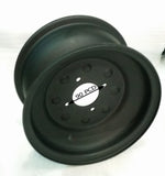 RIM35 SINGLE STEEL FRONT RIM 10" BASHAN 200C QUAD BLACK - Orange Imports - 3