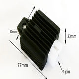 RR015 REGULATOR RECTIFIER 12V 4 PIN FOR ORION 110CC QUAD BIKE - Orange Imports - 2