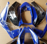 FQB22 BLUE / BLACK 150CC GY6 QUAD BIKE FAIRING PLASTICS KIT BODY WORK