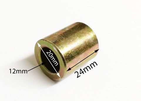 SPA02 FRONT AXLE, SPACER 24MM X 20MM X 12MM FOR 125CC ORION DIRT BIKE - Orange Imports - 1