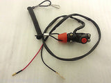 SWK10 KXD RIDER ATTACHED SAFETY PULL CORD KILL SWITCH FOR MINI MOTO / DIRT BIKE / QUAD - Orange Imports - 2