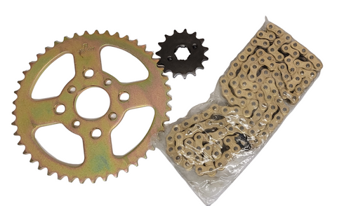 SPC01 SPROCKET & CHAIN SET FOR BASHAN BS200S-7 PANTHER QUAD