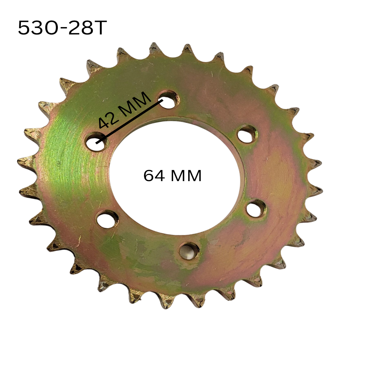 すば Supersprox Drive Sprocket Kawasaki - Rear Chain# 520 Gold