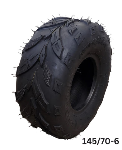 TQU03 TYRE 145/70-6 FOR  50CC / 90CC / 110CC QUAD BIKE
