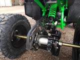 UPBEAT GREEN 125CC OFF ROAD QUAD BIKE ATV 4 STROKE AUTOMATIC FORWARD /REVERSE 8" TYRES