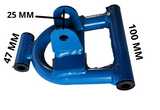 AA86 BLUE LOWER A ARM SUSPENSION ARM WISHBONE LEFT / RIGHT 49CC MINI QUAD BIKE ATV
