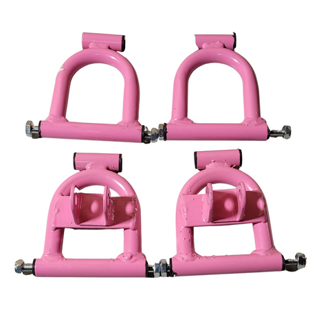 AA94 PINK FULL SET SUSPENSION A ARMS FOR 49CC 2 STROKE MINI QUAD BIKE ATV