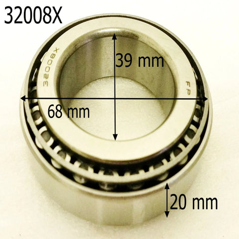BE030 REAR AXLE BEARING 32008X FOR SPY 250 350 F1 ROAD LEGAL QUAD BIKE - Orange Imports - 1