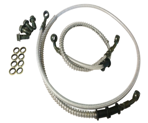 50cm Rear Brake Line Hose For Dirt Bike ATV Quad Atomik Thumpstar 10mm Banjo - Foto 3