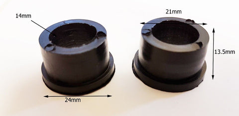 BUS19 SET OF 2 X PLASTIC A ARM BUSH / END CONNECTORS FOR 110CC 125CC QUAD BIKE