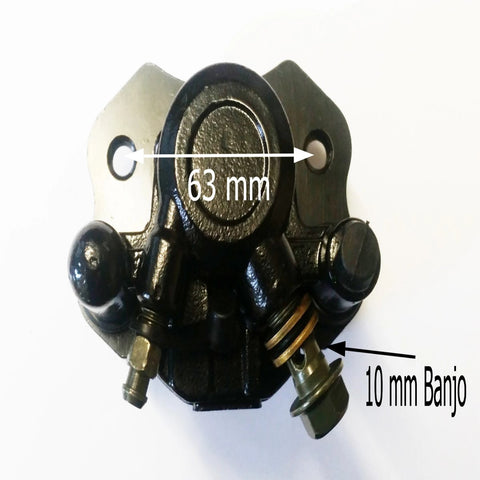 CA010 FRONT BRAKE CALIPER FOR QUAD ATV 50CC - 200CC BASHAN S7 / I-GO - Orange Imports - 1