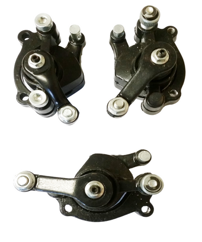 CA022 2 X FRONT & 1 X REAR CALIPER SET WITH PADS FOR 49CC MINI QUAD BIKES