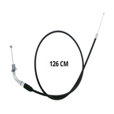 CTH33 LONG ANGLED THROTTLE CABLE 126CM FOR DIRT BIKE 125CC / 140CC / 150CC