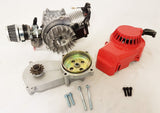 ENG30 COMPLETE ENGINE WITH TRANSFER BOX, RED PULL START FOR 49CC MINI DIRT BIKE