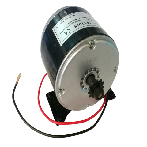 ES050 ELECTRIC SCOOTER MOTOR 350W 24V 14A MY1018 11 TOOTH SPROCKET Orange Imports