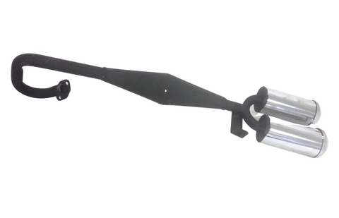 EX027 TWIN EXHAUST FOR 49CC MINI MOTO END CAN MUFFLER SPORTS