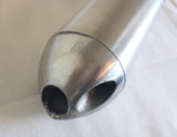 EX079 EXHAUST FOR 49CC MINI MOTO / DIRT BIKE WITH RED HEAT GUARD