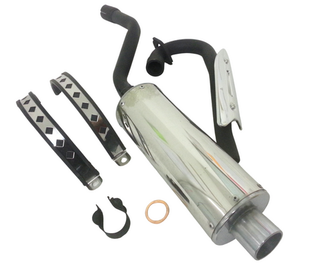 Sports Exhaust For Bashan BS200S 7 Road Legal Chinese Quad Bike