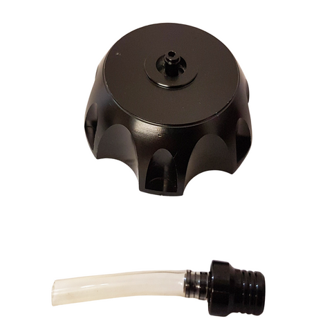 FC011 BLACK ANODISED FUEL PETROL CAP 110CC 125CC 140CC DIRT BIKE