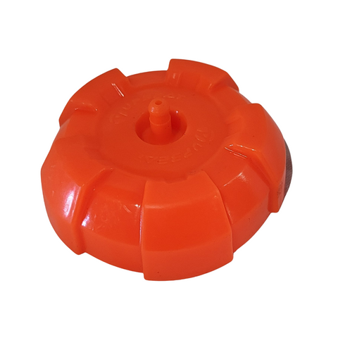 FC029 ORANGE PLASTIC FUEL CAP FOR UPBEAT DB49 2 STROKE MINI DIRT BIKE