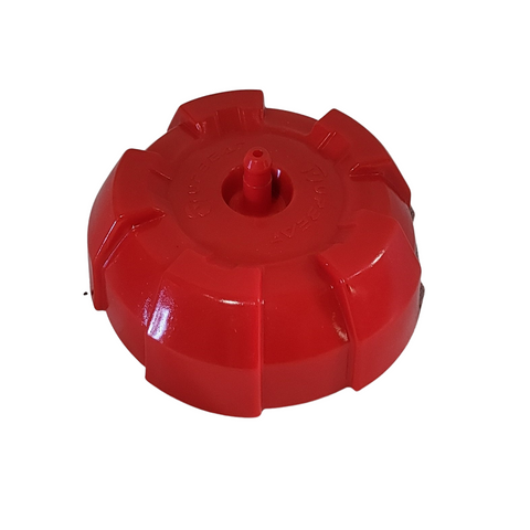 FC031 RED PLASTIC FUEL CAP FOR UPBEAT DB49 2 STROKE MINI DIRT BIKE