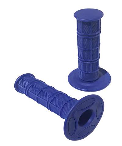 GRI09 RUBBER SOFT GRIPS 22MM THUMPSTER BLUE FOR PIT / DIRT BIKE
