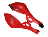 HG24 VENTED HAND GUARDS PROTECTORS RED FOR MOTOCROSS KTM / DIRT / PIT BIKE