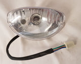 LH006 FRONT HEADLIGHT BASHAN BS200S-3 & 250ST5-A QUAD BIKE E4 RATED