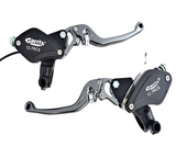 LS18 CNC HYDRAULIC CNC BRAKE RESERVOIR AND CLUTCH MOTORCYCLE LEVER SET