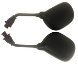 MIR04 REAR VIEW MIRRORS FOR QUAD BIKE / MOTORCYCLE / SCOOTER 10MM