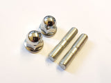 NU006 PACK OF 2 X EXHAUST MANIFOLD STUD 6MM  FOR  DIRT / PIT BIKE
