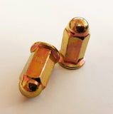 NU127 SET OF 2 X M6 10MM EXHAUST MANIFOLD NUTS NUTS FOR ORION 110CC QUAD BIKES