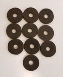 NU154 PACK OF 10 X RUBBER WASHER GROMMETS FOR FAIRING FIXINGS DIRT QUAD BIKE