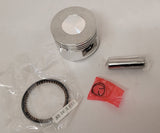PIS08 52.4MM PISTON WITH RINGS AND GUDGEON PIN FOR 110CC DIRT BIKE QUAD