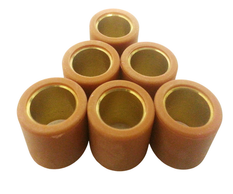 ROL07 PACK OF 6 VARIATOR ROLLERS FOR GY6 50CC SCOOTER  5.5 GRAMS