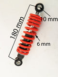 SH055 RED FRONT SHOCK ABSORBER 180MM FOR ORION 49CC MINI QUAD BIKE AGA-20